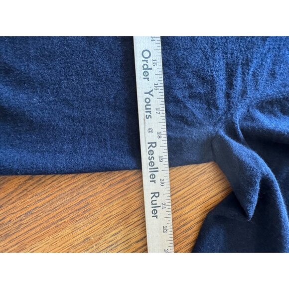 Banana Republic Mens Sweater L Navy Merino Wool Crew Neck  Barufa Looks Small - Picture 6 of 6